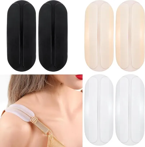 6 Pack Silicone Bra Strap Cushions