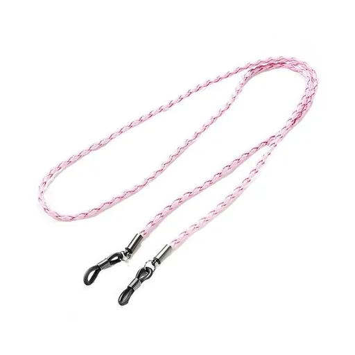 PU Sunglasses Reading Glasses Spectacles Eyeglass Holder Strap Chain - Pink