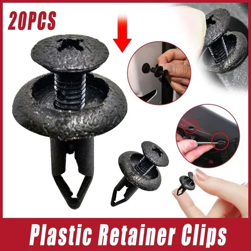 20X For Chevrolet Mercedes-Benz BMW front panel fender Plastic Retainer Clips