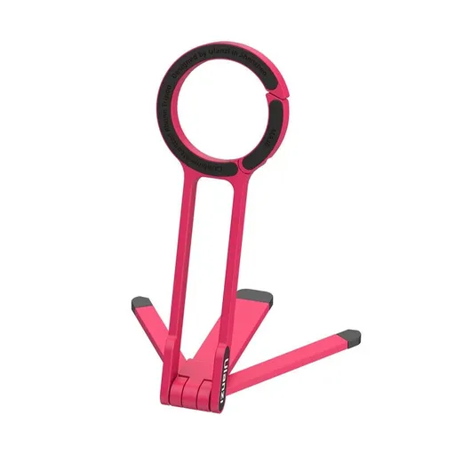 ULANZI MA30 Magnetic Phone Tripod Stand for iPhone - Aluminium Maglock Smartphone Mini Tripod Pocket Cell Phone Stand Dual-Sided Magnet Quick Mount Compatible with iPhone 16 15 14 13 12 Magsafe (Red)