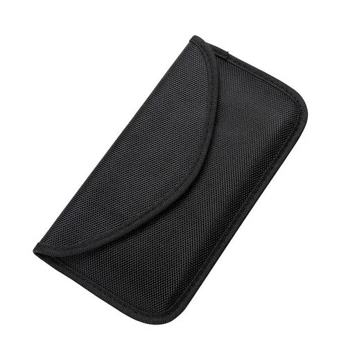 Bag with Zipper Anti-Tracking Car Key Signal Blocker Wallet Shielding Pouch Protective Case for Cell Phone Privacy and Car Key