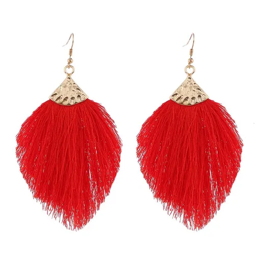 Feather Fringe Earrings for Women A FASHION MUST-HAVE EXCEPTIONAL QUALITY COMFY & LIGHTWEIGHT- Colorful Earrings
