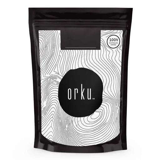 Orku 400g Chicory Root Inulin Powder - Unflavoured Food Ingredient