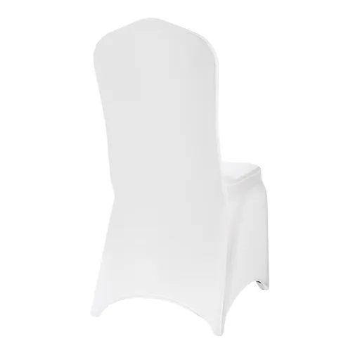 Chair Cover,2 PCS,Chair Covers,Removable Chair Cover Washable Protector Stretch Chair Cover for Party, Banquet,Hotel(White)