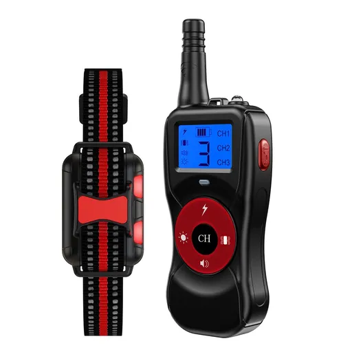 Dog Shock Collar 1Dogs (8-120Lbs) - Waterproof Training Collar for Dogs Large Medium Small with Rechargeable Remote