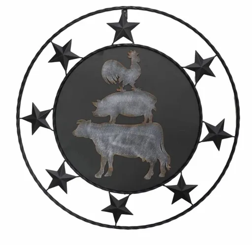 Animal Star Wall Art 61x61cm