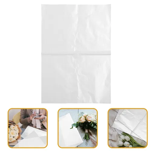 Creative White Wrapping Tissue Paper 20 Sheets Wrap for Presents and Crafts
