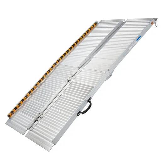 Kartrite 6ft Portable Folding Aluminium Wheelchair Ramp 275kg Heavy Duty Non-Slip Mobility Ramp for Steps & Cars