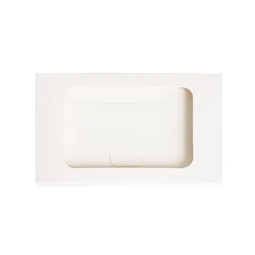 100PCS Windowed Postcard Mailing Box Cardboard Envelope for Packaging Craft Use - White