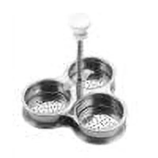 1 Pcs Egg Poacher with 3 Stainless Steel Grids, Non Stick Pocket Egg Cups for Quick, Easy, and Nutritious Breakfast