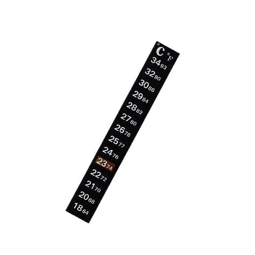 UPTO 10x Aquarium Thermometer Fish Tank Sticker Temperature Strip Dual Scale HOT - 1PC