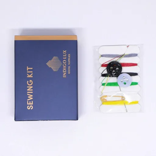 50pcs Hotel Sewing Kit Travel Emergency Sewing Set for Guesthouse and Hotel Room - A