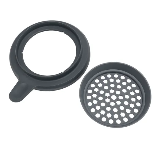 Flour Sieve and Lid Set for Thermomix TM5 for TM6 PP Kitchen Mixer Bowl Cover Dough Sieve for Cooking Enthusiasts