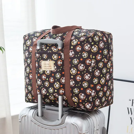 Travel Storage Bag Oxford Cube Waterproof Naughty little monkey Medium 42X32X17cm