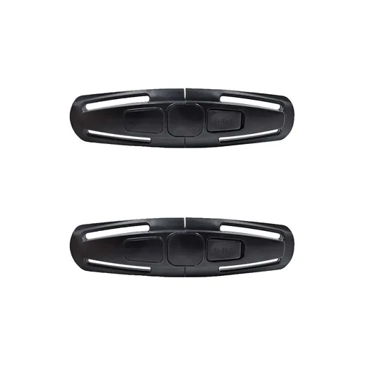 2 Pieces Seat Chest Harness Clip Seat Safety Belt Clip Buckle Lock Stroller Chest Clip Universal Replacement
