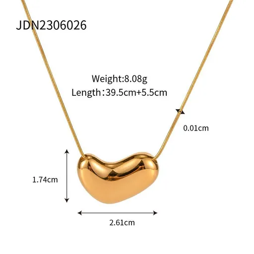 Classic Stainless Steel Necklace JDN2306026