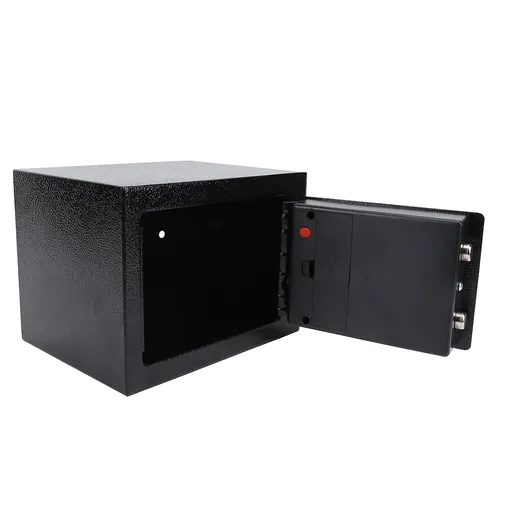 Safe Box with Key Code for Money Documents Steel Construction Small Security Lock Cabinet