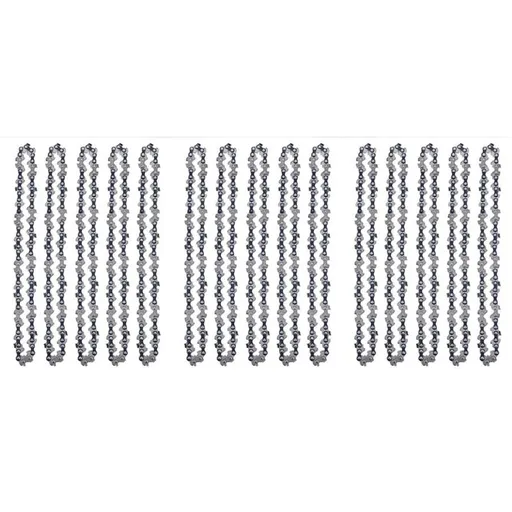 Home Workshop 15-Pcs Chainsaw Chain for 6-Inch Chainsaw, Portable Replacement Saw Chain