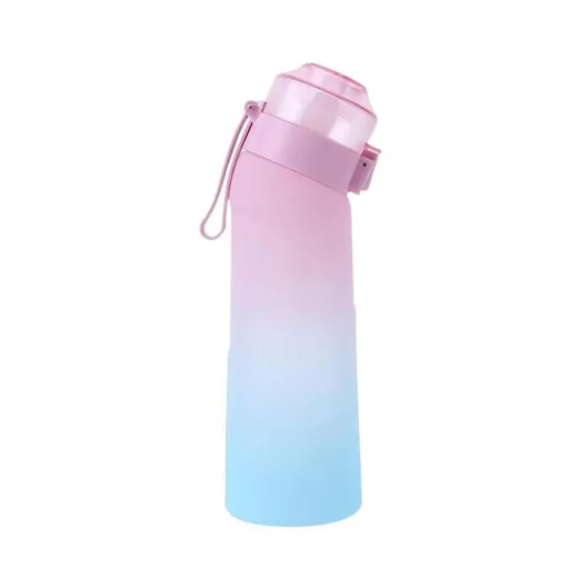 Gradient of pink and blue 0 Sugar 0 Calorie Scented Water Bottle