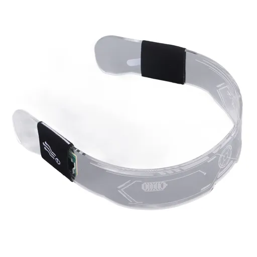 Colorful LED Luminous Glasses with 4 Flashing Modes 7 Adjustable Colors for Party Bar Music Festival Double Control