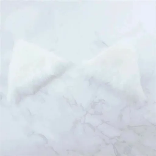 House Of Dasein Lolita Cosplay Faux Fur Ears Hairclips Anime Neko Costume Clip Ddlg - White