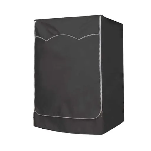 Dryer Cover for Front-loading Machine - Waterproof, Dustproof, 60x50x85cm Suitable for Most Washers and Dryers on Market（Black)