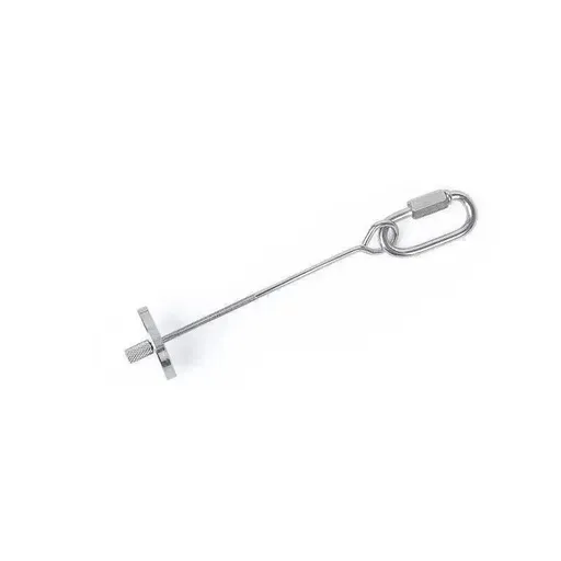 Stainless Steel Bird Parrot Cage Skewer Food Spear Fruit Holder Toy Up To 23Cm - S