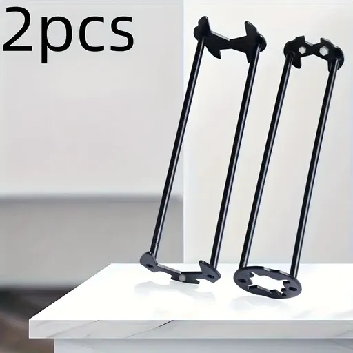 2pcs Bathroom Sink Faucet Installation and Repair Socket Wrench Set, Four-Claw Hexagonal Tool for Tight Spaces, Easy Plumbing Angle Valve Removal Tool 2pcs