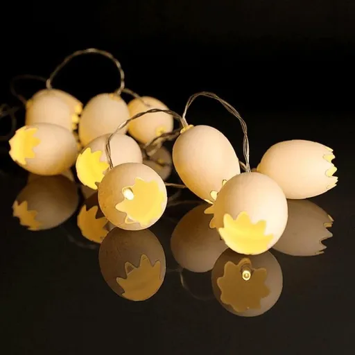 Easter Egg LED Light, 1.5m Camping Tent Decor String Lights, Tale Lamp Home Children Bedroom Decor, Easter Decor, for Indoor
