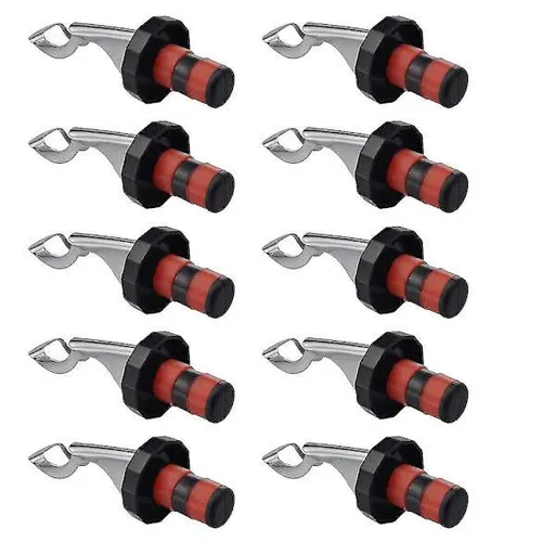 10pcs Wine Cork Expanding Manual Beverage Bottle Stopper Reusable Leakproof Wine Bottle Airtight