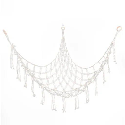 Stuffed Animal Storage Hammock or Net Corner - Large Toy Hammock Net for Stuffed Animals Room Decor - Cute Stuff Animal Organizer Plush Holder 100*100*135cm