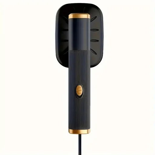 Portable Hand-Held Iron USB-Powered Iron Travel Mini Iron Fast Pre-Heating Iron - Black - Size 1020