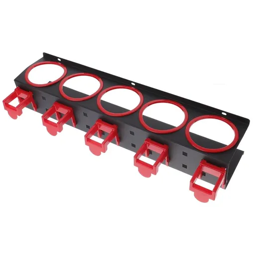 Versatile Multi Spray Bottle Holder Wall Mount Rack for Home Use Car Detailing Shop Storage