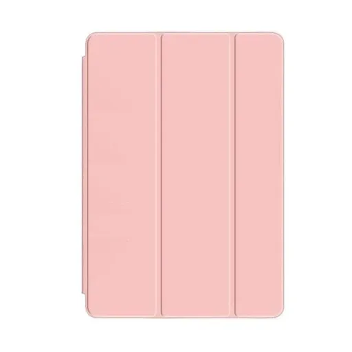 Shockproof Silicone iPad 2017 Case with Pencil Slot and Smart Cover – 6 Colour Options - Pink
