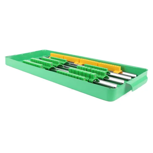 Portable Socket Organizer Tray Aluminum Rail Multi Functional Socket and Bit Holder with Handle