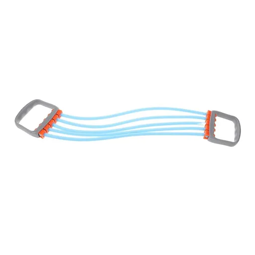 Adjustable Chest Expander with Removable Resistance Bands for Upper Body Strength Training at Home