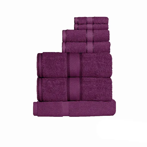 Towel Set 550gsm Cotton 7 Piece Shiraz