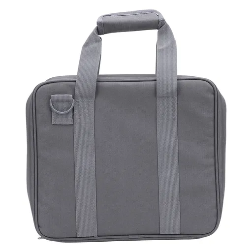 Satellite Accessory Storage Bag Portable Canvas Satellite Protective Carry Case Handbag for Adapters Cables Mounting Kit Type 1