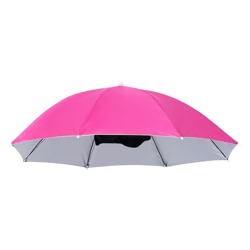 Umbrella Hat For Adults, 26-inch Diameter Hand-Free Folded Loose-Belt Fishing Cap Umbrella Cap, Fishing Umbrella Cap Sunhat for Man Woman