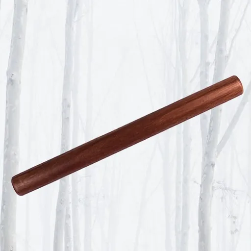 Wooden Rolling Pin with Non-Stick Handles for Easy Dough Rolling and Perfect Baking Results