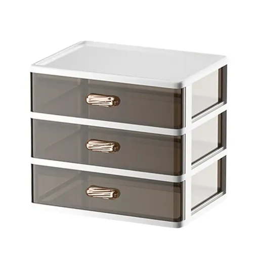 2/3 Tier Organizer Storage Shelf Multi Functional Cosmetic Bathroom Organizer Rack - Three-Layer