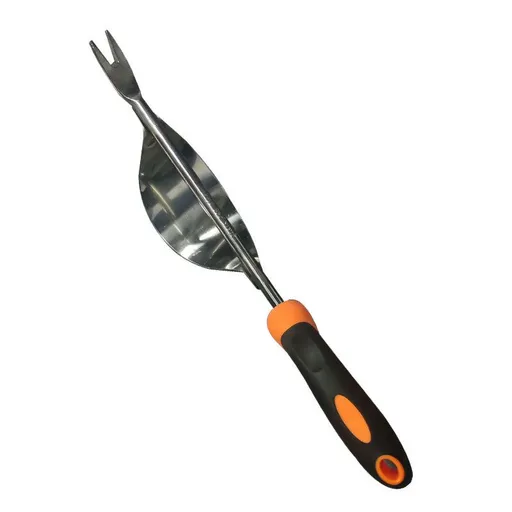 Weeder Puller Tool, Hand Weeder Tool, Manual Weed Forks, Multi Function Garden Tools for Yard Farm （orange）