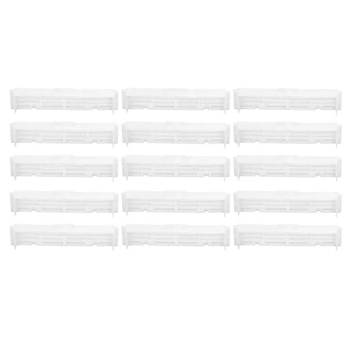 15PCS Bee Anti Escape Device Barrier Plastic Beehive Spacer Frame Beekeeping Tool for Apiculture