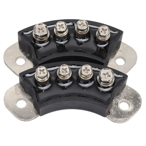 1 Pair 4 Terminals Generator Rectifier Semiarc Rotating Rectifier Bridge Module for Current Adjustment