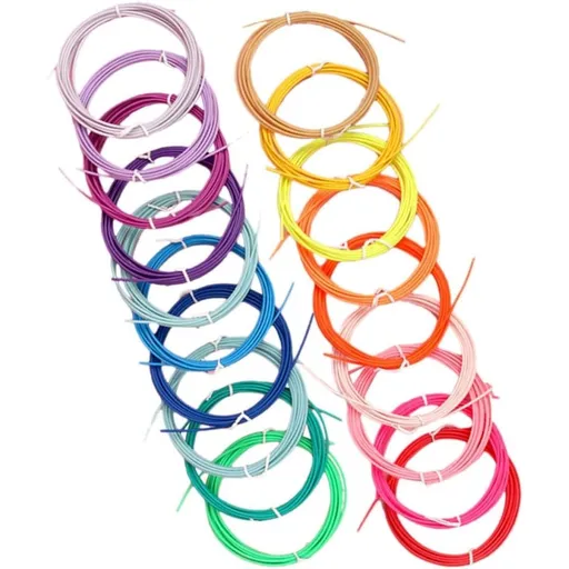 20 Rolls 3D Pen Filament Refills PCL for Creative Art Projects