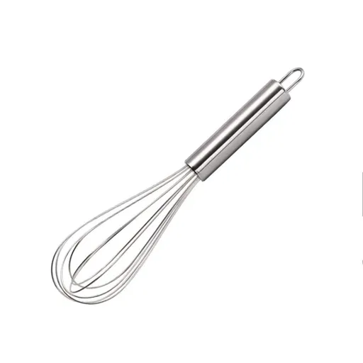 stainless steel small whisk for cheese, coffee, eggs, very handy Stainless Steel Whisk (8 inches, Silver)