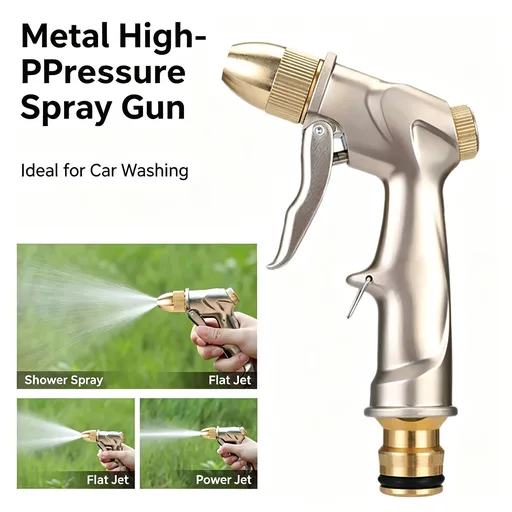 K3 Full Metal Copper Head Spray Gun | Halloween Heavy Flow Gift | All Metal Large Copper Nozzle High Flow Water Gun