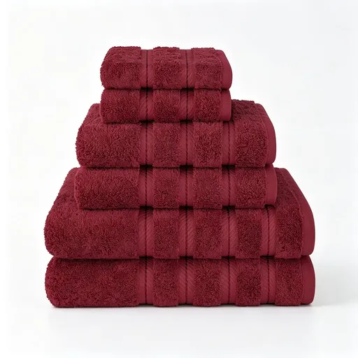 Brick Red 40x71cm Pure Cotton Towel | Halloween Festive Home Gift | Water‑Absorbent Hand Towel For Daily Use