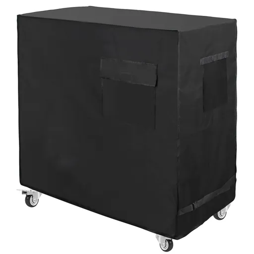 Cooler Cart Cover Black,Waterproof Rolling Cooler Cover 34L x 20W x 32H inches Rolling Ice Chest Cover for Anti Rain,Dust
