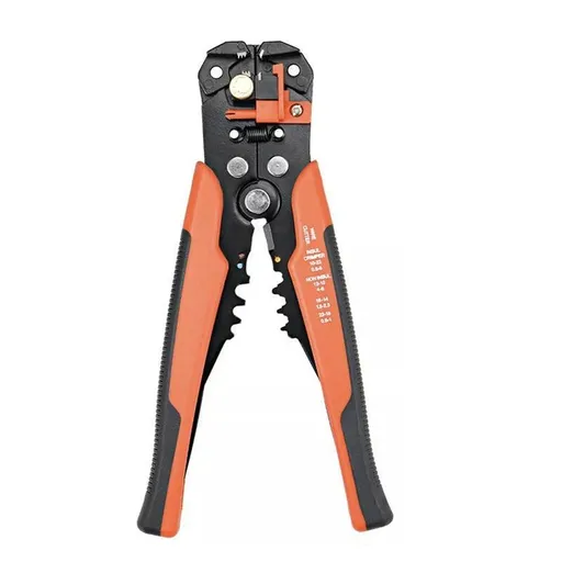 Automatic Wire Cutter Stripper Pliers Electrical Cable Crimper Terminal Tool Au - Orange